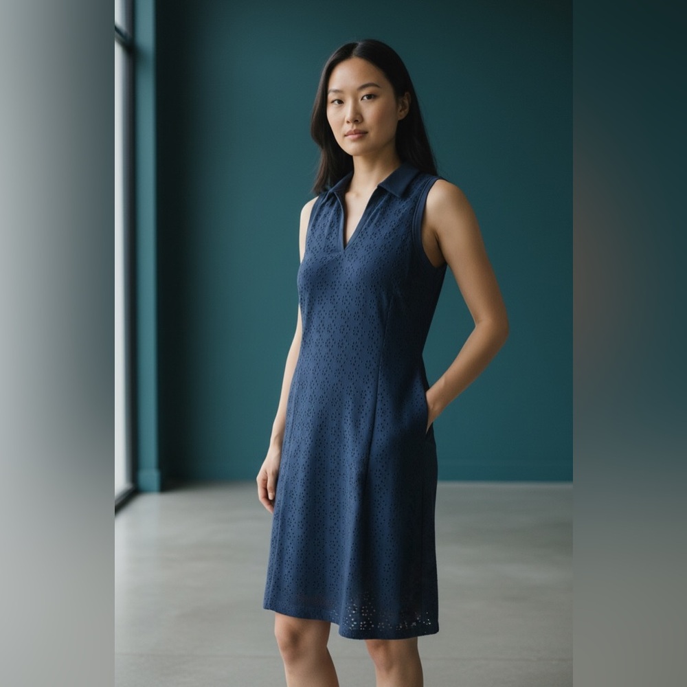 KYODAN Athletic Eyelet Dress